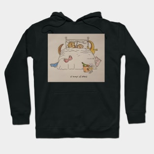 A 'Romp' of Otters Hoodie